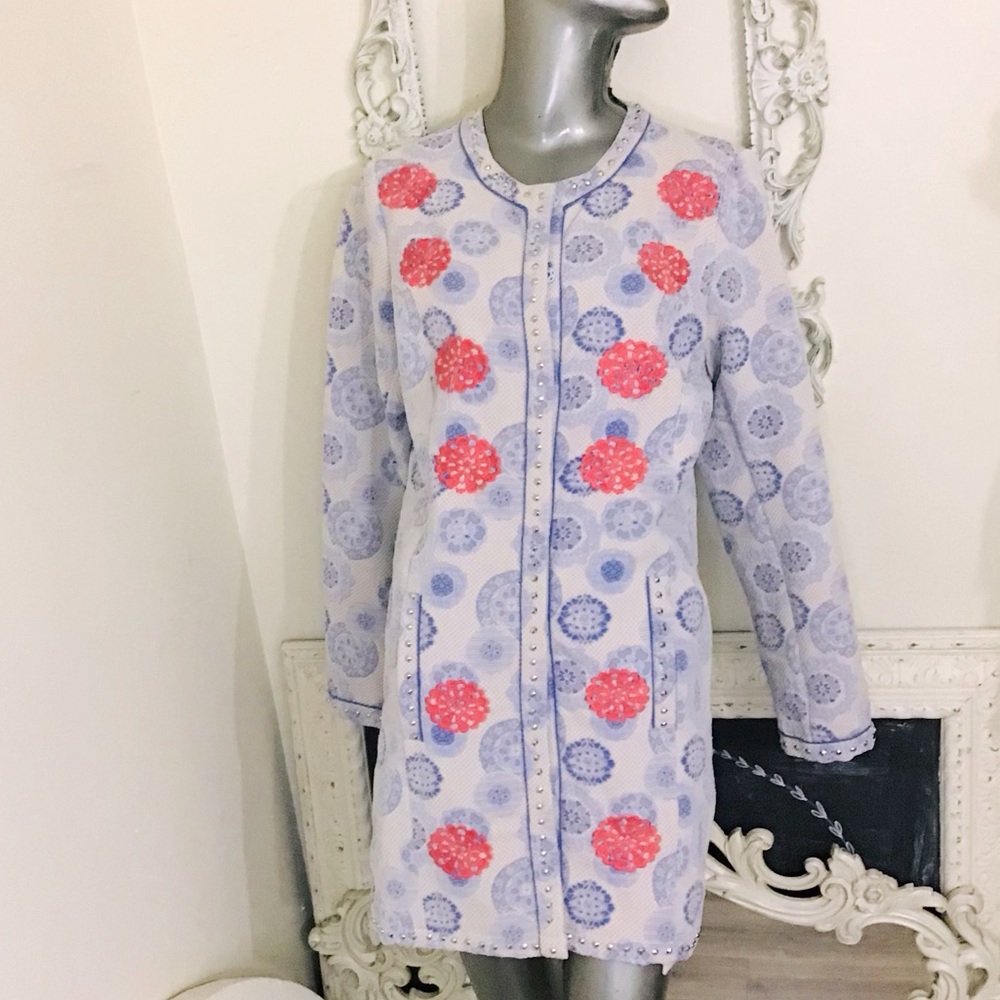 Sundance
Brocade Overcoat Jacket NWOT